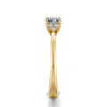 Złoty pierścionek 585 z diamentem 0.50 ct SBPZ_035